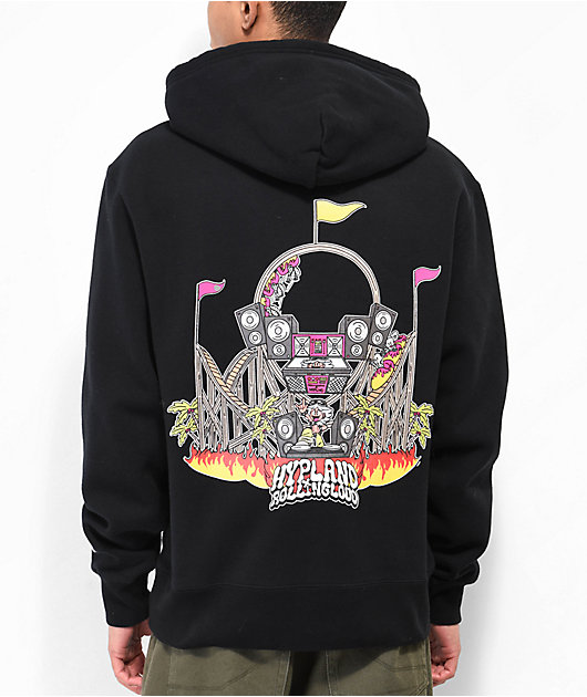 Hypland x Rolling Loud Coaster Black Hoodie | Zumiez