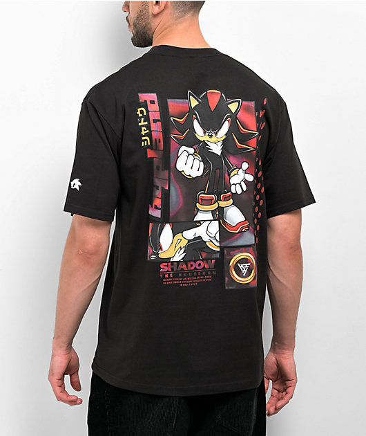 【The Barnnet】Logo Palette T-Shirt Hypland x Sonic Shadow By Any Means Black T-Shirt | Zumiez