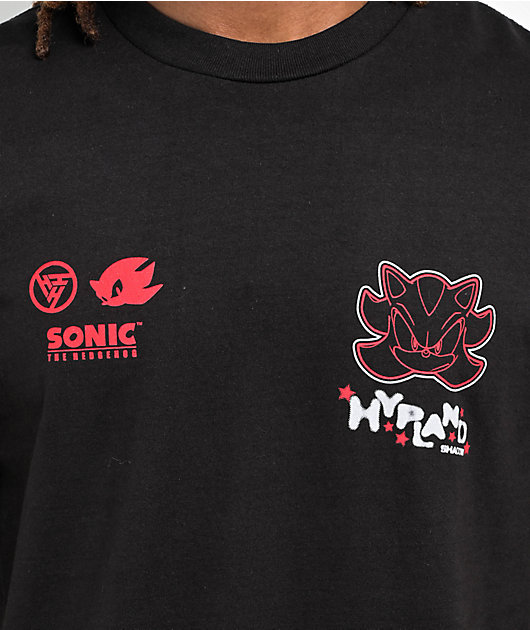 shadows dig EXTRA Tシャツ NATURAL Hypland x Sonic Shadow Star Black T-Shirt | Zumiez