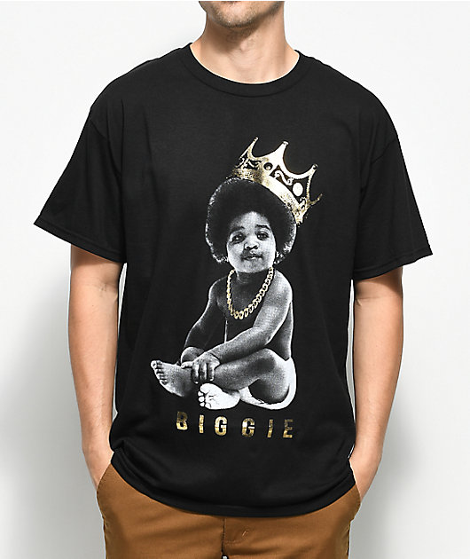 biggie smalls crown shirt