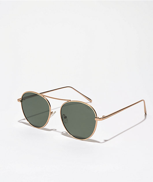 I-SEA Ahoy Gold & Smoke Polarized Sunglasses