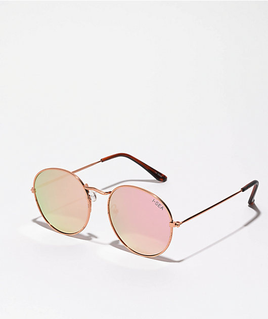 I-SEA London Rose Gold Polarized Sunglasses