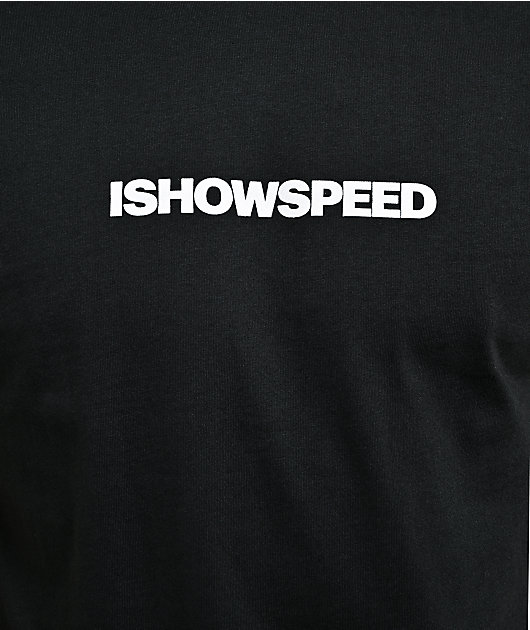 IShowSpeed Motion Black T-Shirt
