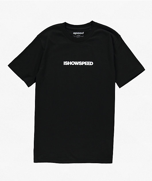 IShowSpeed Motion Black T-Shirt