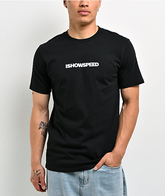IShowSpeed Motion Black T-Shirt