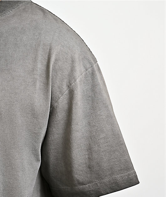 ITA Char Oil Wash Grey T-Shirt