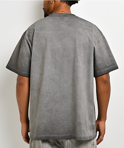 ITA Char Oil Wash Grey T-Shirt