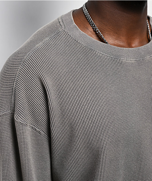 ITA Flux Grey Thermal Long Sleeve T-Shirt