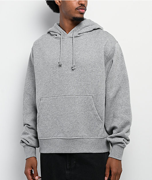 ITA Fractal Grey Crop Hoodie | Zumiez