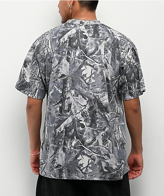 ITA Grey Camo Boxy T-Shirt