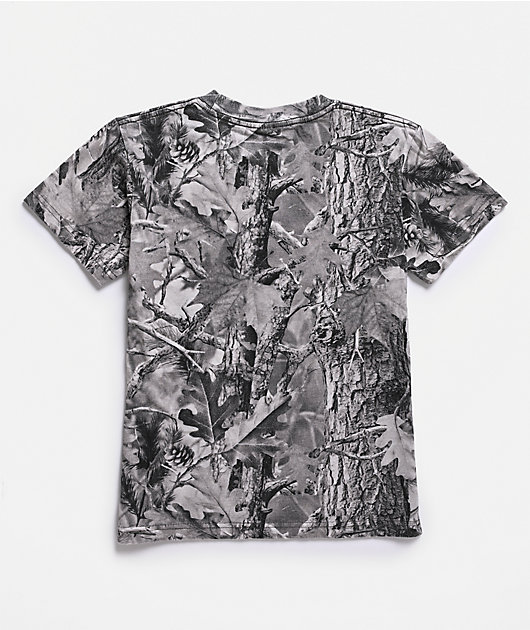 ITA Kids Grey Camo T-Shirt | Zumiez