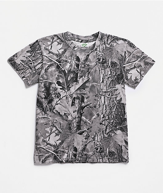 ITA Kids Grey Camo T-Shirt | Zumiez