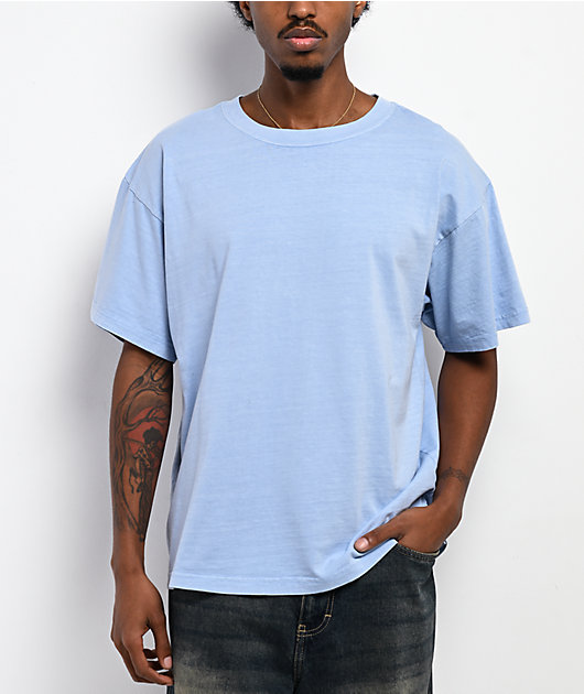 ITA Portal Baby Blue Boxy T-Shirt | Zumiez