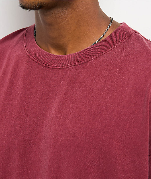 ITA Portal Boxy Maroon T-Shirt