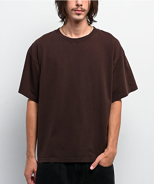 ITA Portal Brown Boxy T-Shirt
