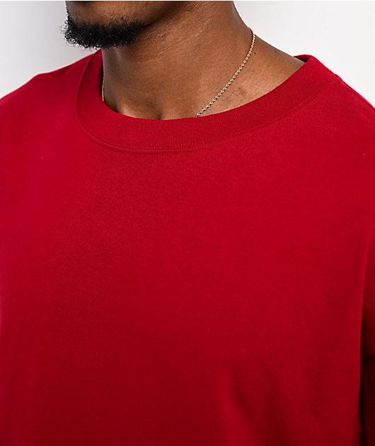 ITA Portal Red Boxy T-Shirt | Zumiez