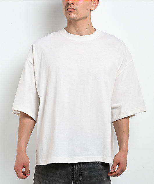 ITA Titan Off White Oversized T-Shirt