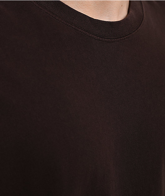 ITA Titan Vintage Brown Oversized T-Shirt