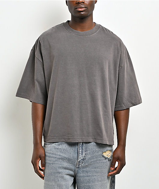 ITA Titan Vintage Grey Oversized T-Shirt