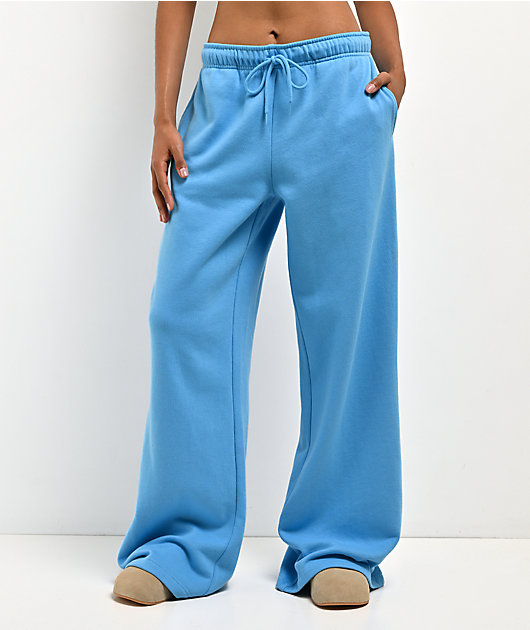 ITA Zephi Blue Wide Leg Sweatpants