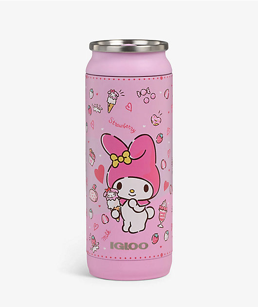 Igloo x Hello Kitty & Friends My Melody Pink Can Water Bottle 16 oz
