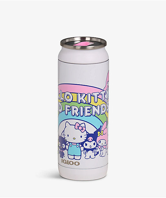 Igloo x Hello Kitty & Friends White Can Water Bottle 16 oz