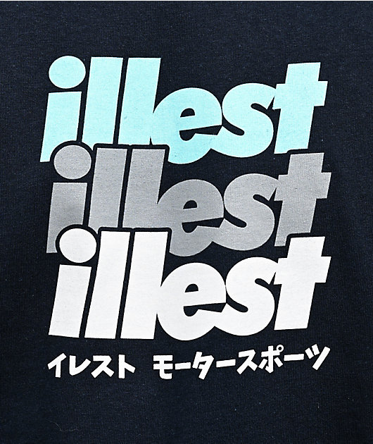Illest 3X Navy T-Shirt