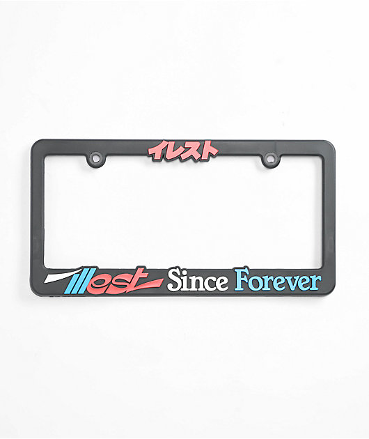 DESIGNG illest レイス Illest Katakana License Plate Frame | Zumiez