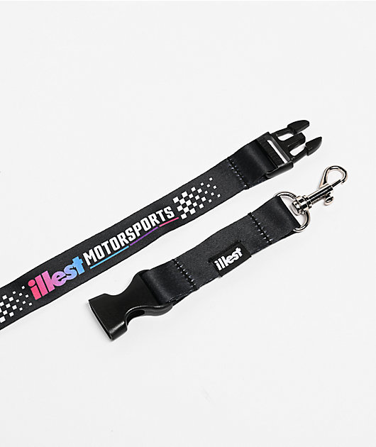 Illest Motorsports Black Lanyard
