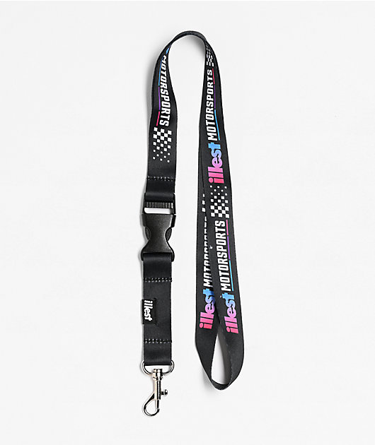 Illest Motorsports Black Lanyard