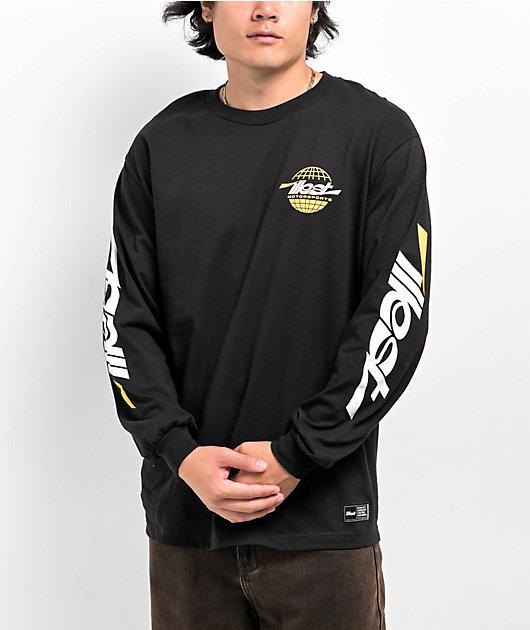 Illest Motorsports World Black Long Sleeve T-Shirt