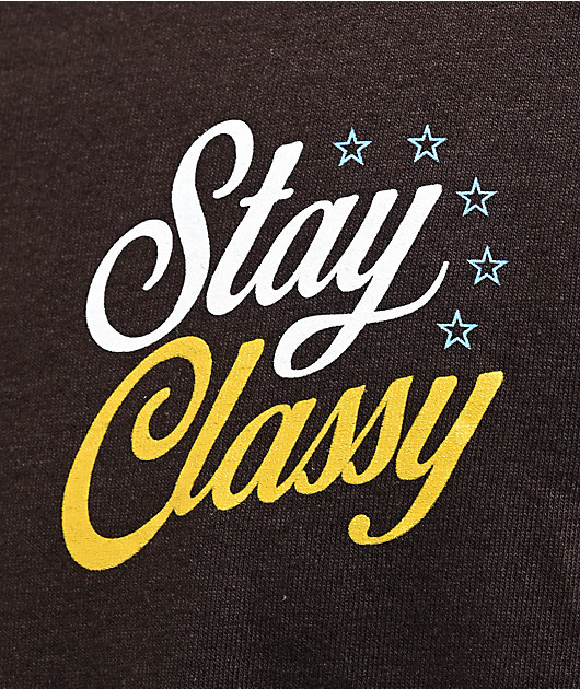 Illest Stay Classy Brown T-Shirt