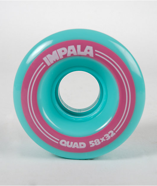 Impala 58mm 82a Aqua Roller Skate Wheels