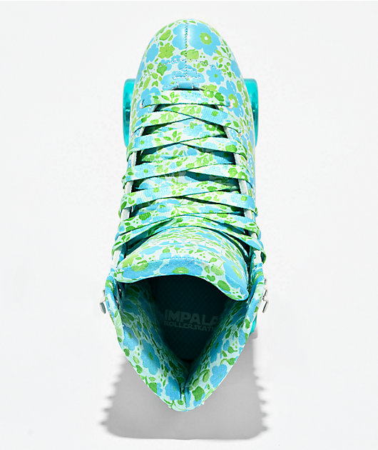 Impala Ditsy Blue Roller Skates