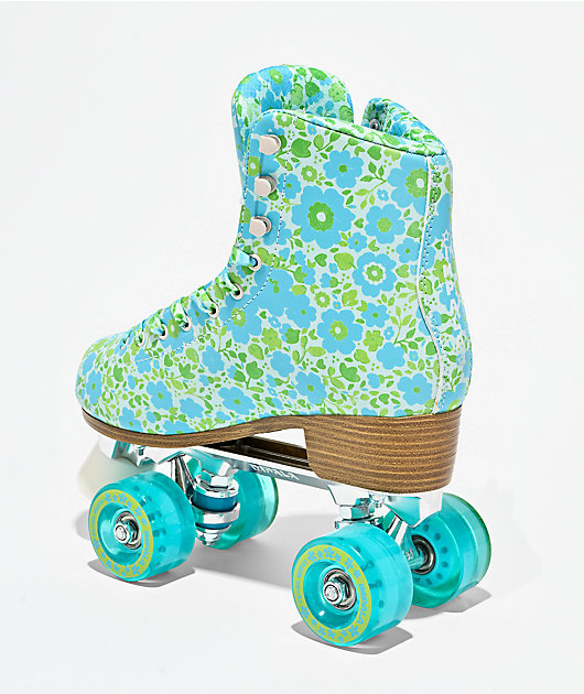 Impala Ditsy Blue Roller Skates