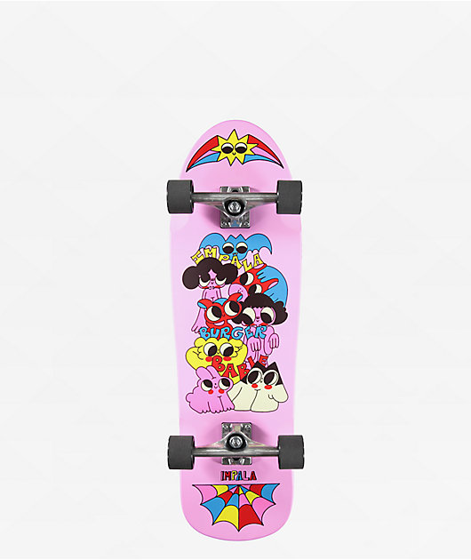 Impala Hera Burger Barbie 31" Cruiser Skateboard Complete