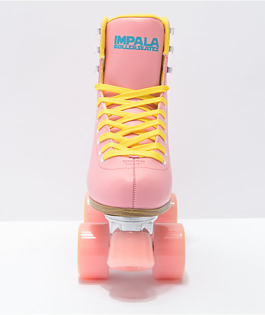 Impala Pink & Yellow Roller Skates