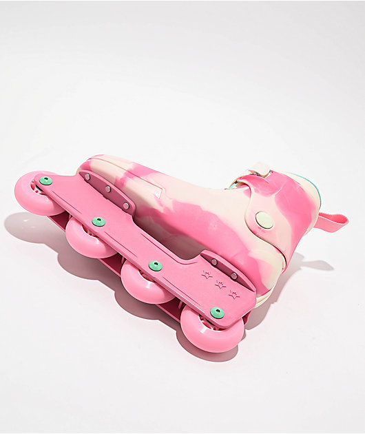 Impala Sherbert Swirl Pink Inline Skates 