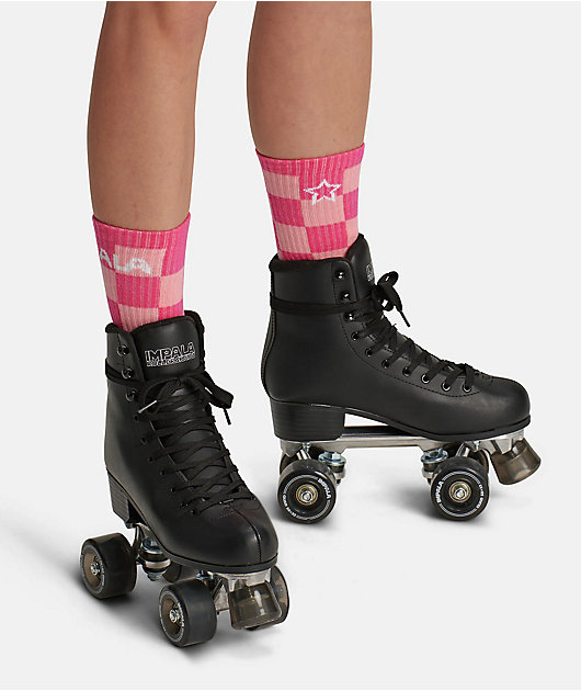 Impala Skate Checker 3 Pack Crew Socks