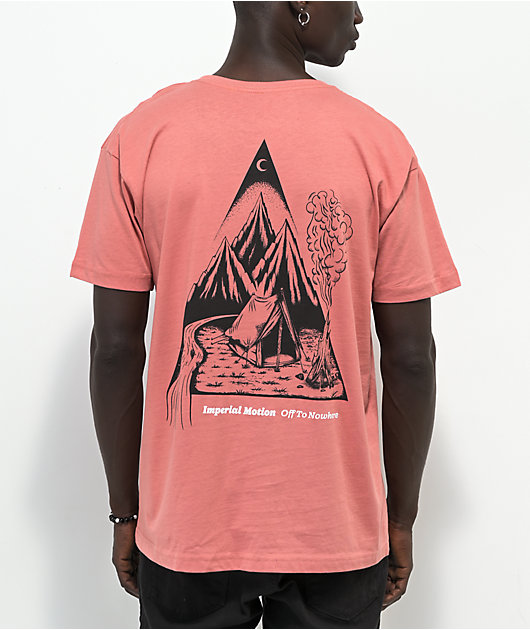 Imperial Motion Camp Nowhere Dusty Rose T-Shirt