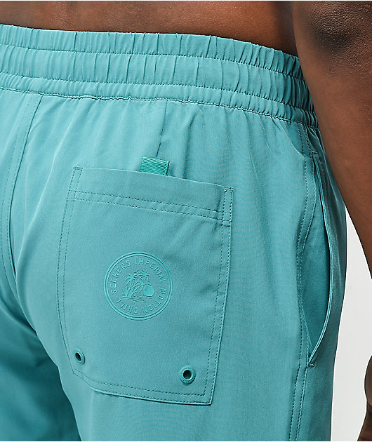 Imperial Motion Seeker Volley Teal Board Shorts | Zumiez