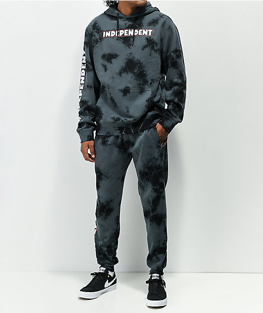 independent tie dye hoodie