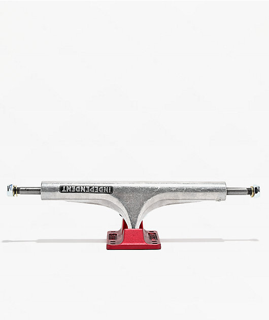 Independent Bar Logo 215 Hollow Stage 4 Silver & Red Skateboard Truck