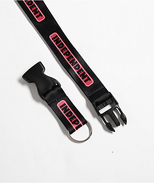 Independent Bar Logo Black Lanyard