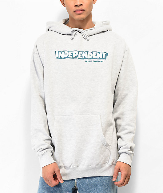 Independent grey hoodie sale