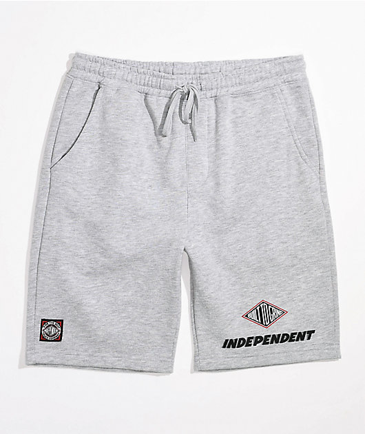 Independent Built To Grind Grey Sweat Shorts