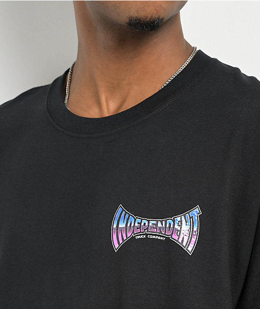 Independent Chrome Span Black T-Shirt
