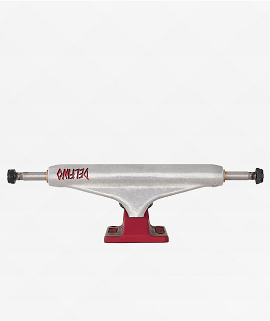 Independent Delfino Hollow 149 Stage 11 Silver & Red Skateboard