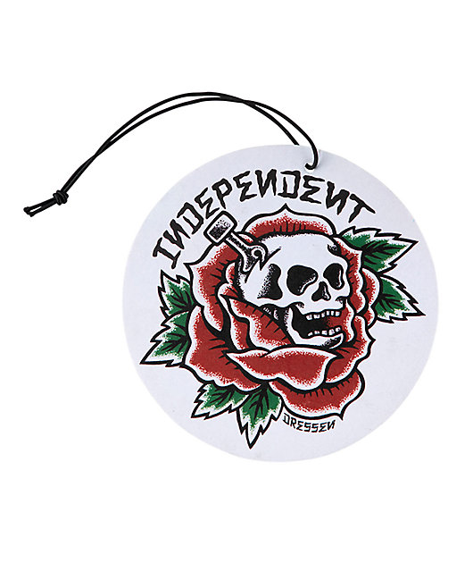 Independent Dressen Skull Rose Air Freshener