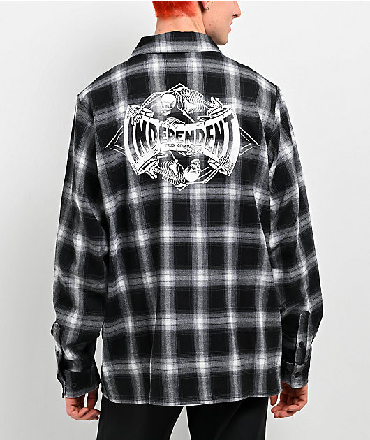 日本全国送料無料商品 | 特集 | Legacy Independent Black Zumiez | Shirt Flannel White & シャツ/ブラウス(長袖/七分)